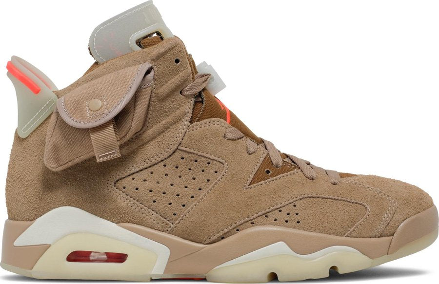 Travis Scott x Air Jordan 6 Retro 'British Khaki' DH0690-200